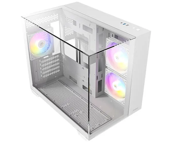 מארז Antec CX600M Trio ARGB White Micro-ATX