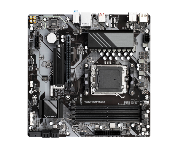 לוח אם Gigabyte A620M GAMING X AMD AM5 Micro-ATX
