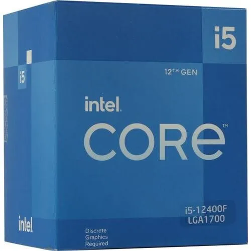 מעבד אינטל דור 12 INTEL I5-12400 Tray 6CRS 117W LGA1700