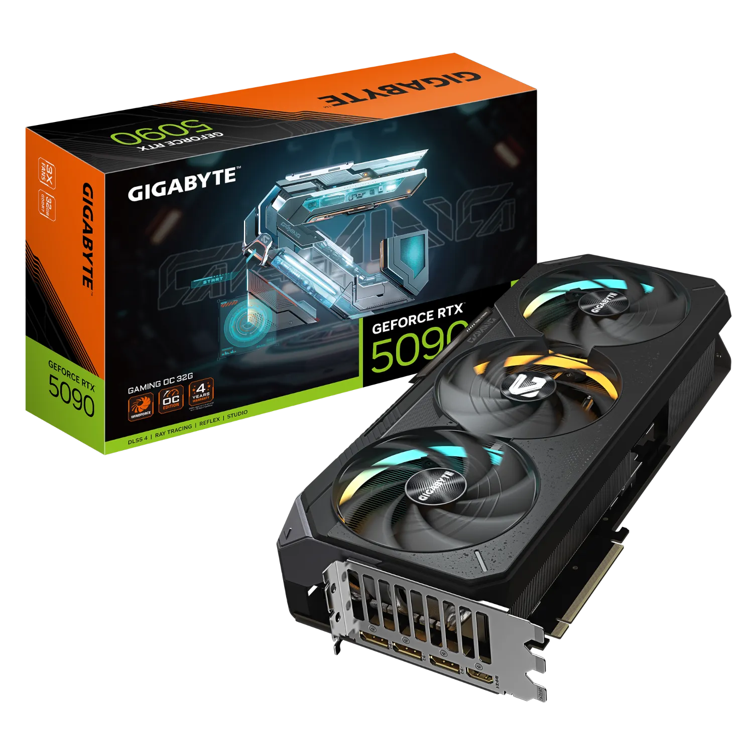 כרטיס מסך Gigabyte GeForce RTX 5090 GAMING OC 32G