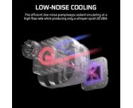 קירור נוזלי לבן Corsair iCUE NAUTILUS 360 RS White 360mm AIO