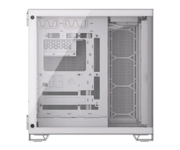 מארז Corsair 6500D AIRFLOW Mid-Tower E-ATX Tempered Glass White
