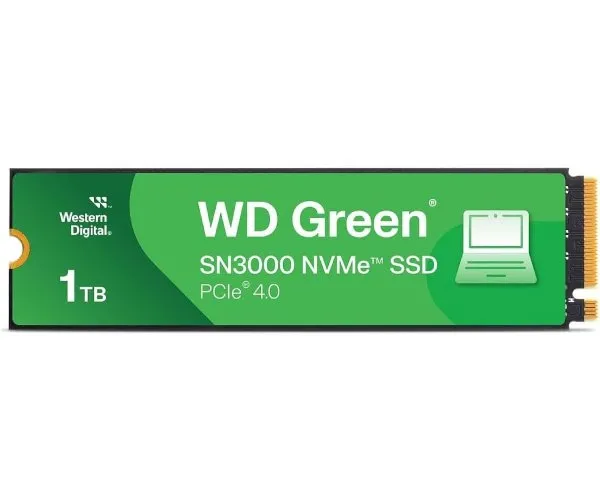 דיסק פנימי WD SN3000 1TB Gen 4X4 NVME Read-5000 Write-4100