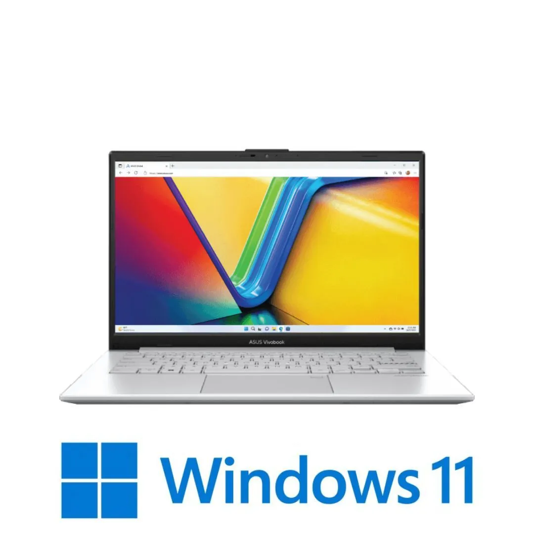מחשב נייד 14 אינץ ASUS Vivobook Go 14 E1404GA-EB087 Silver