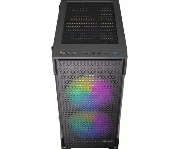 מארז Antec VX100M ARGB 3X ARGB 120mm Fan Micro-ATX Mini Tower