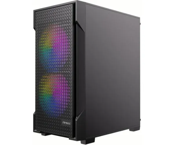 מארז Antec VX100M ARGB 3X ARGB 120mm Fan Micro-ATX Mini Tower