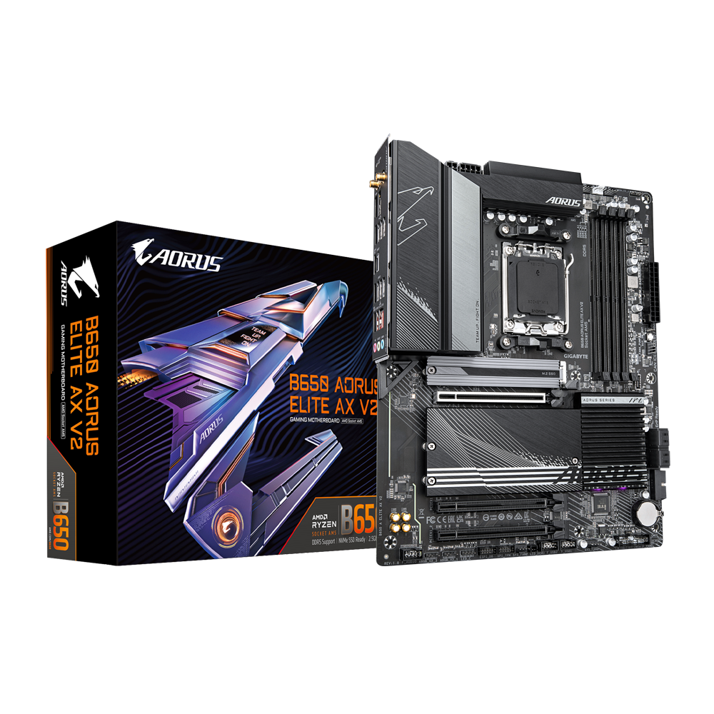 לוח GIGABYTE B650 AORUS ELITE AX V2 ATX AM5 DDR5 WIFI 6E