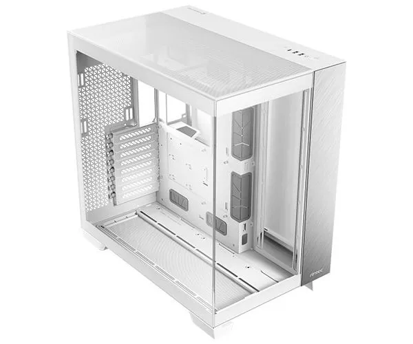 מארז Antec C8 Aluminum White E-ATX 3X360 Radiator Support Type-C