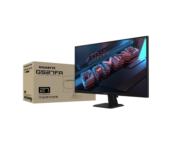 מסך גיימינג Gigabyte GS27FA 27 Inch FHD SS IPS 1Ms 180Hz