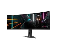 מסך AORUS CO49DQ Ultra-Wide DQHD OLED 0.03ms 144Hz KVM HDR
