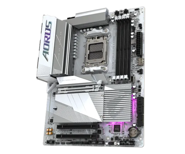לוח אם Gigabyte B650E A ELITE X AX ICE ATX AM5 DDR5 WIFI BT White