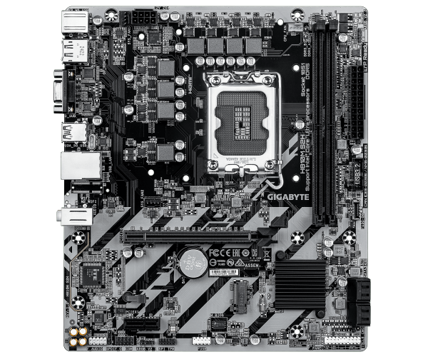 לוח Gigabyte H810M S2H 1.0 Micro-Atx DDR5 LGA1851 VGA HDMI