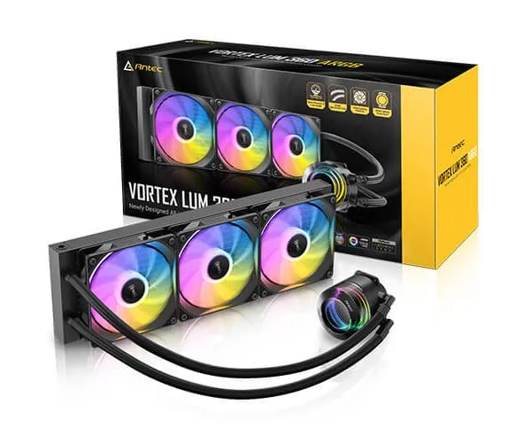 קירור נוזלי משולש ANTEC VORTEX LUM 360 ARGB 280W TDP