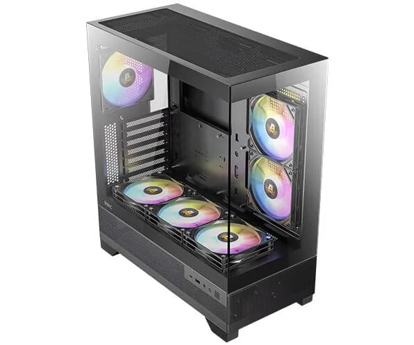 מארז שחור Antec CX700 ARGB BLACK ATX 3X120MM ARGB FANS USB-C