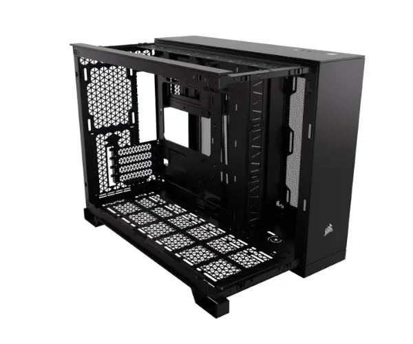 מארז Corsair 2500X Mini-Tower mATX Tempered Glass NO FANS