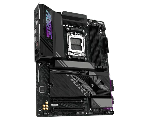 לוח אם GIGABYTE X870E AORUS ELITE WIFI7 ATX DDR5 AM5 BT 2.5GBE LA