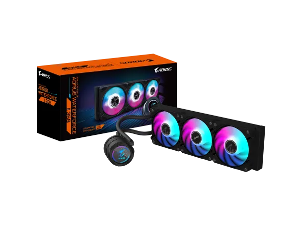 קירור נוזלי משולש Gigabyte AORUS WATERFORCE II 360 AIO ARGB REV2