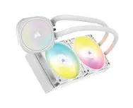 קירור נוזלי לבן Corsair iCUE NAUTILUS 240 RS RGB White 240mm AIO