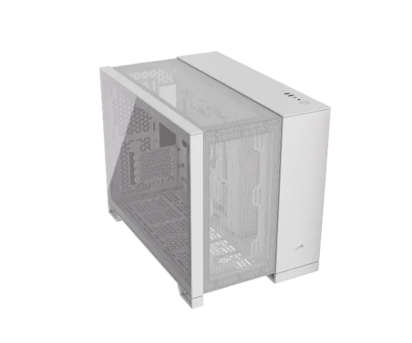 מארז Corsair 2500D AIRFLOW Mini-Tower mATX White NO FANS