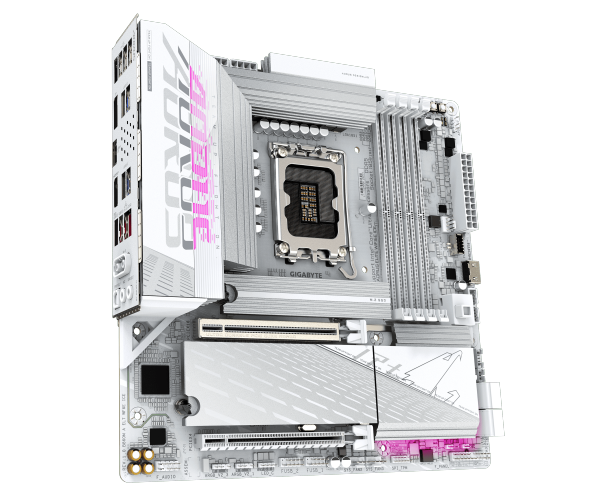 לוח למעבד דור 15 Gigabyte B860M AORUS ELITE WIFI6E ICE ATX 2.5GB