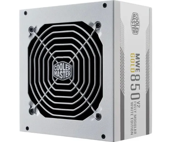 Cooler Master MWE 850 80 PLUS Gold V2 ATX3.1 Full Modular White