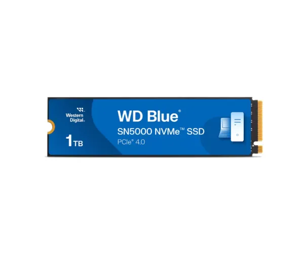 דיסק פנימי WD Blue SN5000 NVMe SSD 1TB PCIe Gen4X4 2280