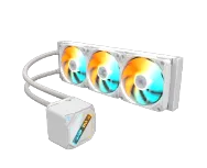 קירור נוזלי משולש Gigabyte Gaming 360 ICE 3XARGB 120MM Fan White