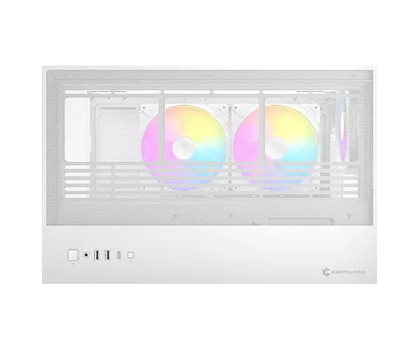 מארז לבן Antec C8 ARGB E-ATX Mid-Tower 3X ARGB FANS Incl White