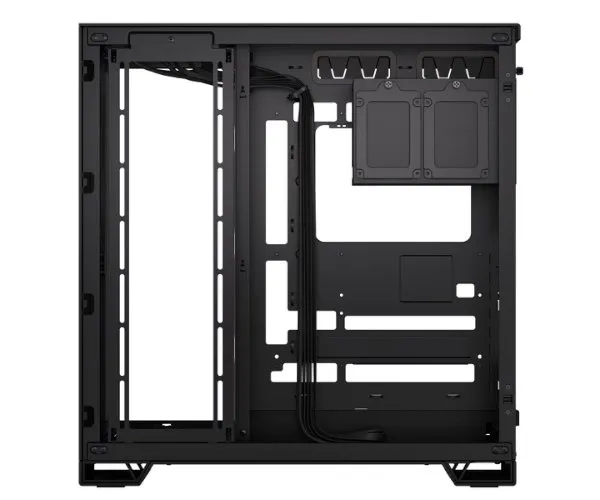 מארז Corsair 6500X Mid-Tower E-ATX Tempered Glass Case Black