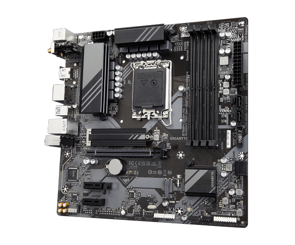 לוח Gigabyte B760M DS3H AX DDR5 Micro-ATX WIFI6 LGA1700