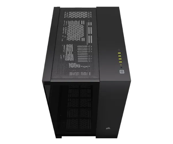 מארז Corsair 6500X Mid-Tower E-ATX Tempered Glass Case Black