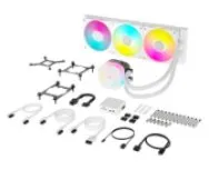 קירור נוזלי לבן Corsair iCUE TITAN 360 RX RGB White 360mm AIO