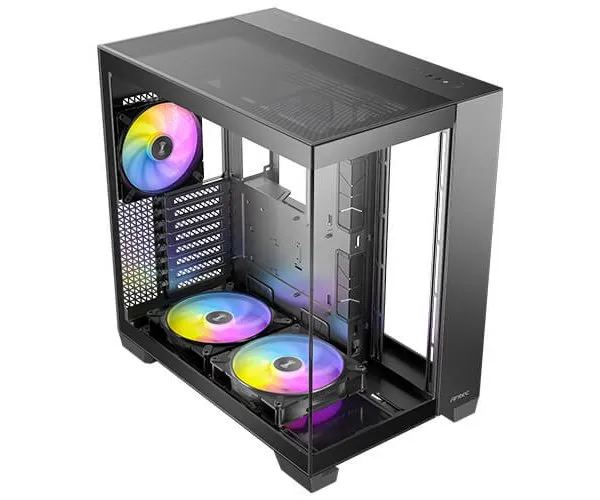 מארז שחור Antec C8 RGB E-ATX Mid-Tower 3X ARGB FANS Incl Black