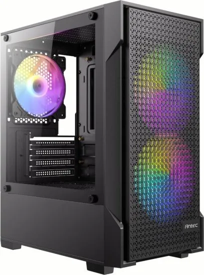 מארז Antec VX100M ARGB 3X ARGB 120mm Fan Micro-ATX Mini Tower