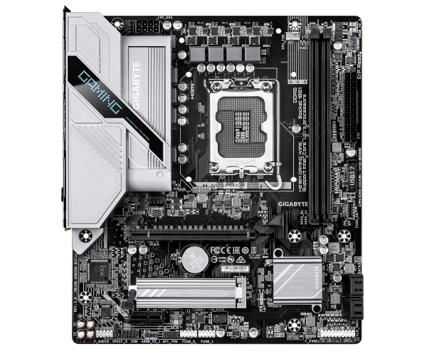 לוח Gigabyte H810M Gaming WIFI6 Micro-Atx DDR5 LGA1851 VGA HDMI
