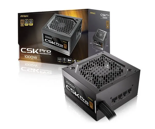 ספק כוח ANTEC CSK 1000 PRO ATX3.1 Rdy Semi-Modular 80Plus Bronze