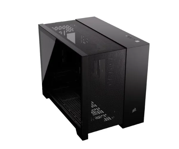 מארז Corsair 2500D AIRFLOW Mini-Tower mATX NO FANS Black