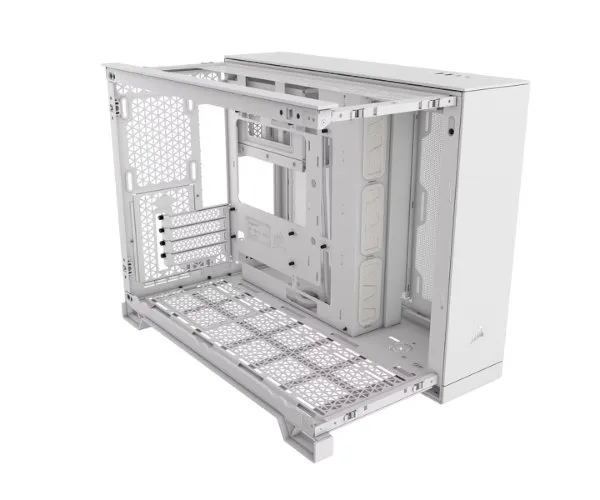 מארז Corsair 2500D AIRFLOW Mini-Tower mATX White NO FANS