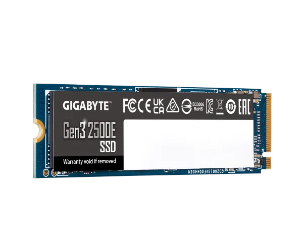 דיסק פנימי GIGABYTE Gen3 2500E SSD NVME 1TB
