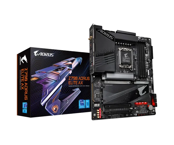 לוח Gigabyte Z790 AORUS ELITE AX DDR5 WIFI 6E 2.5GB Lan LGA1700 R
