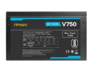ספק כוח ANTEC ATOM V750 Active PFC 120MM silent fan non-mudular