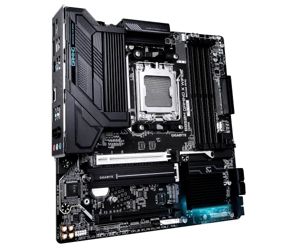 לוח אם GIGABYTE B850M GAMING X WIFI6E MICRO-ATX DDR5 AM5 BT 2.5GB