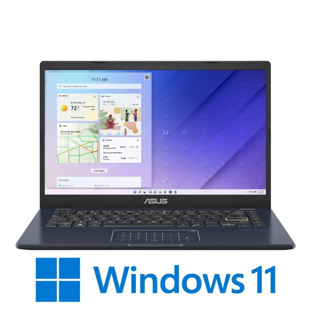 מחשב נייד 14 אינץ ASUS Vivobook Go 14 Black E410KA-EB1015WS