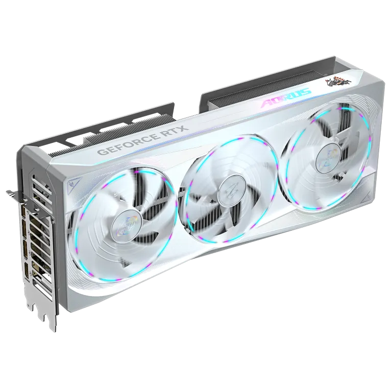 כרטיס מסך AORUS GeForce RTX 5080 MASTER ICE 16G White