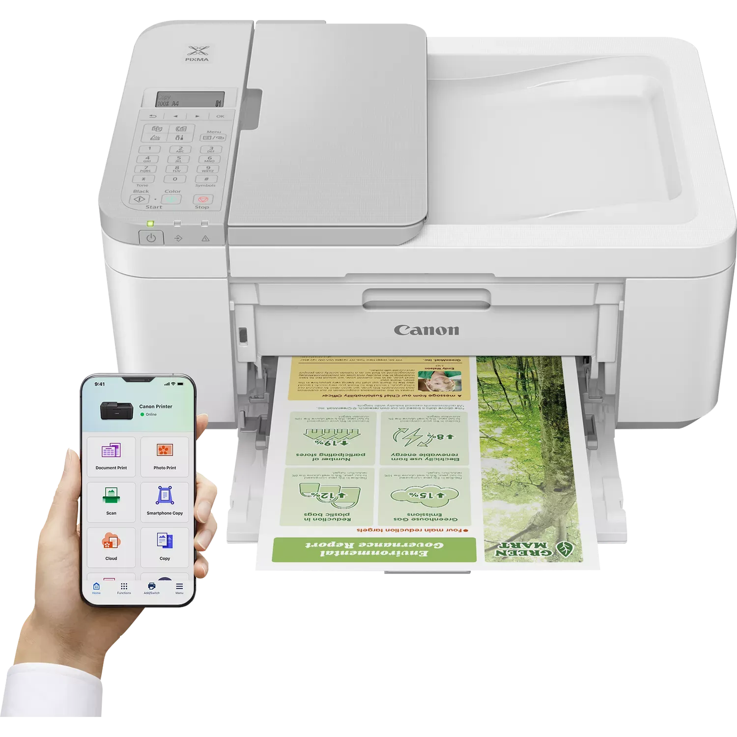 Canon PIXMA TR4756i Wireless Colour All-in-One Inkjet