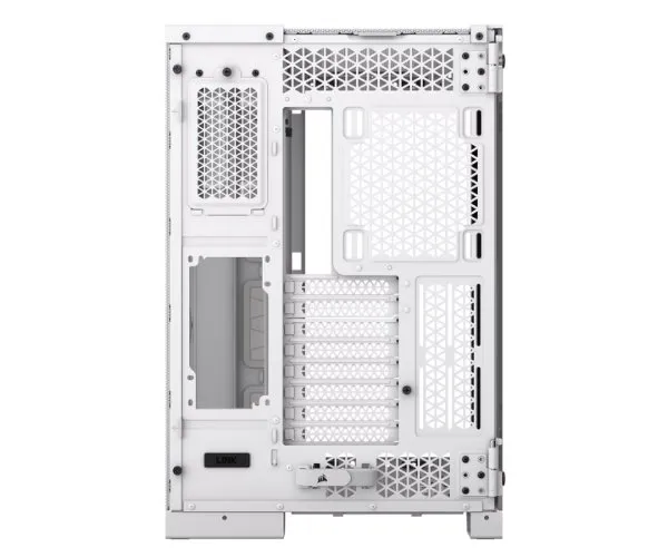 מארז Corsair 6500X Mid-Tower E-ATX Tempered Glass Case White