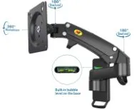 זרוע דו מפרקית לתליה על קיר North Bayu F150