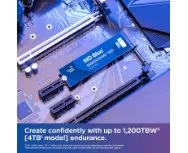 דיסק פנימי WD Blue SN5000 NVMe SSD 4TB PCIe Gen4X4 2280