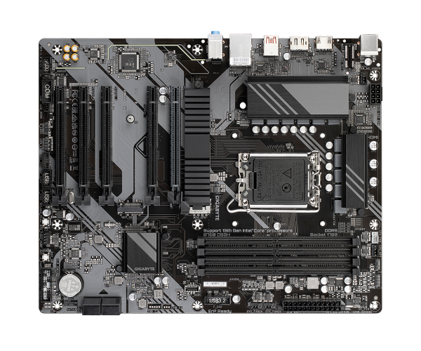 לוח אם אינטל Gigabyte B760 DS3H DDR5 ATX DP HDMI LGA1700