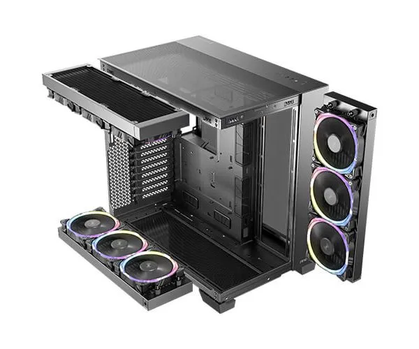 מארז Antec C8 Mid-Tower E-ATX 3X360 Radiator Support Type-c Black